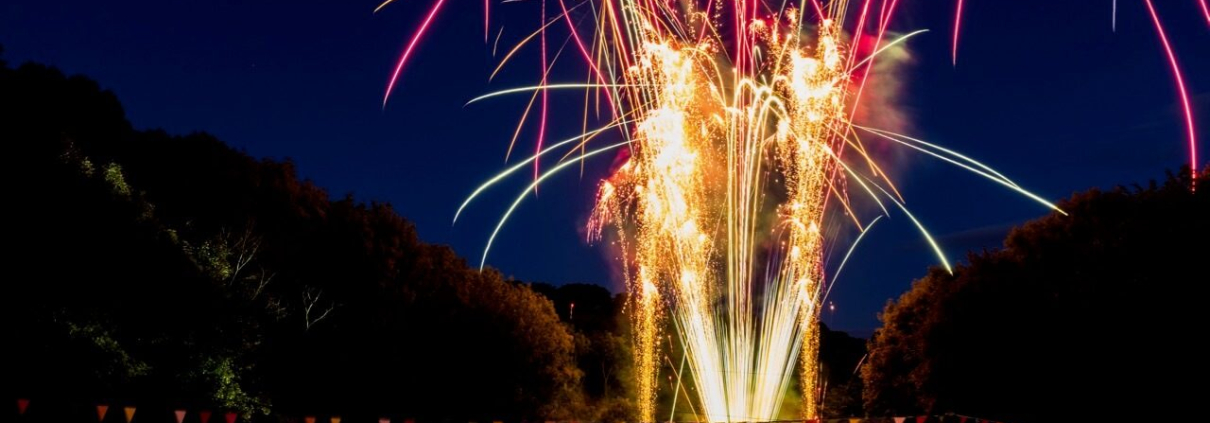Pyromusicals - fireworks displays set to music.